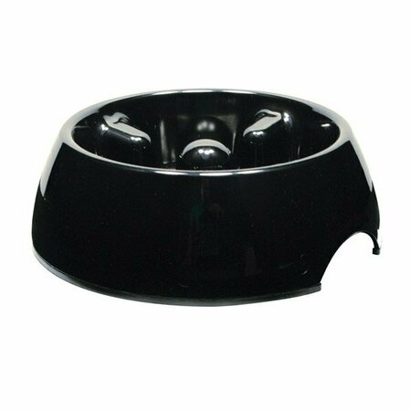 DOGIT Go Slow Anti-Gulping Bowl, Black Xs RCH-73703